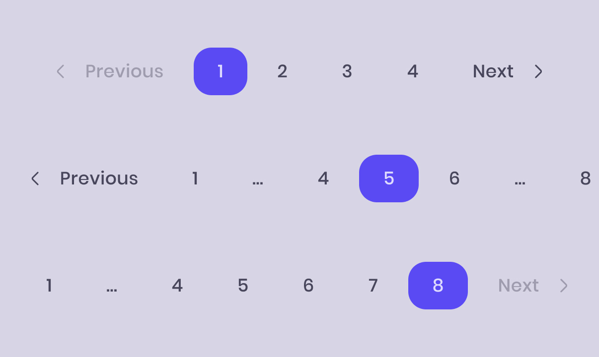 Pagination